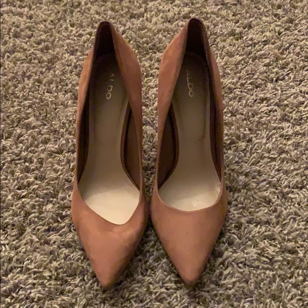 Brown heels
